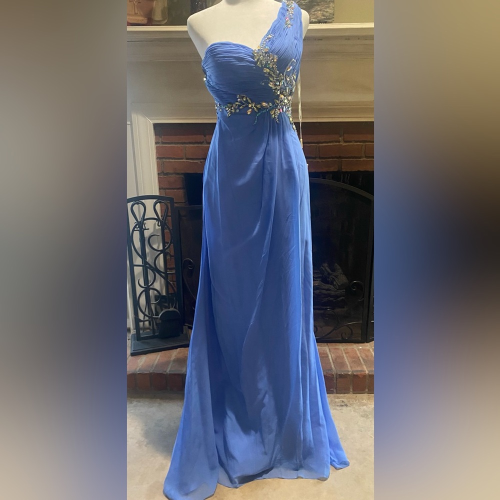 Elegant Blue Gown